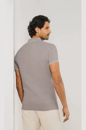 State of art Pique Polo Lichtbruin