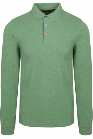New Zealand Auckland NZA Longsleeve Polo Marshall Classic Army