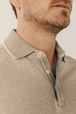 State of art Polo Oxford Placketdetail