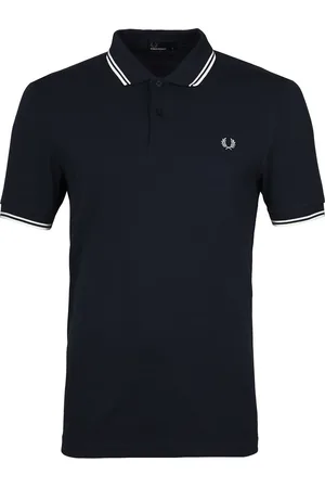 Fred Perry Polo Navy White