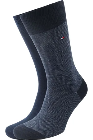 Tommy Hilfiger 2-Pack Sokken Birdseye Blauw 004