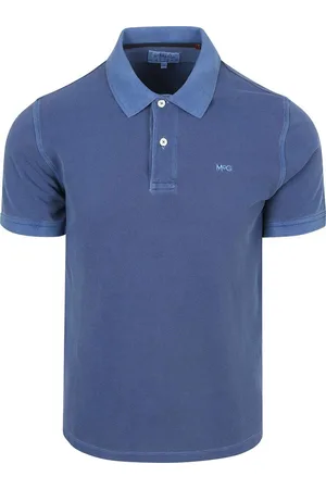 McGregor Piqu?? Polo Medium Blauw