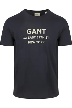 GANT T-shirt Graphic Logo Navy