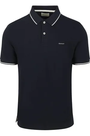 GANT Tipping Piqu?? Poloshirt Navy