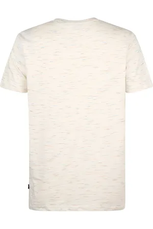 Petrol Industries T-Shirt Sandstone Melange Ecru