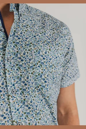 State of art Short Sleeve Overhemd Print Multicolour