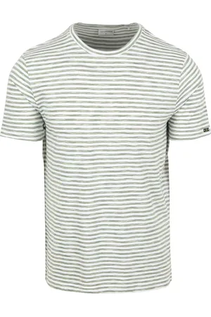 No Excess Stripes T-Shirt Green