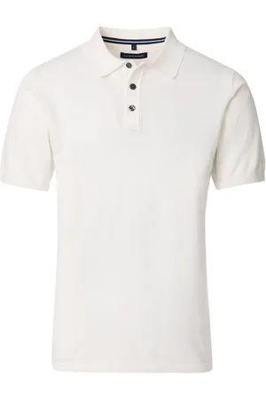 Casa Moda Polo Knitted Off White