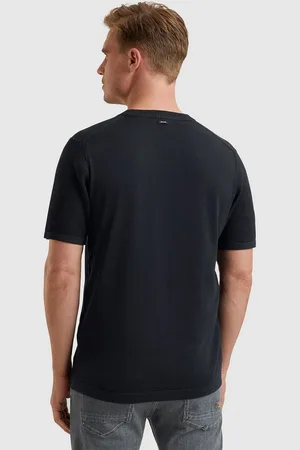 Vanguard T-Shirt Structuur Navy