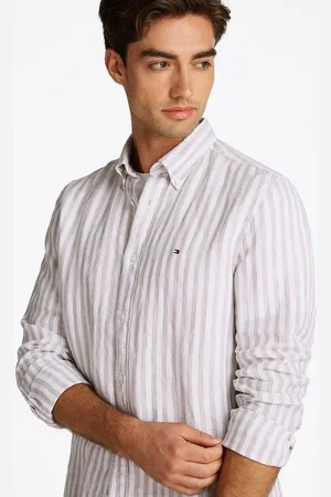 Tommy Hilfiger Overhemd Linnen streep
