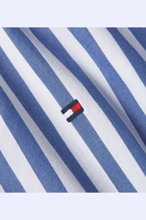 Tommy Hilfiger Poplin Overhemd Streep