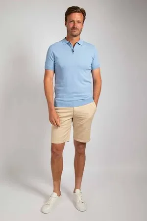 Suitable Knitted Half Zip Polo