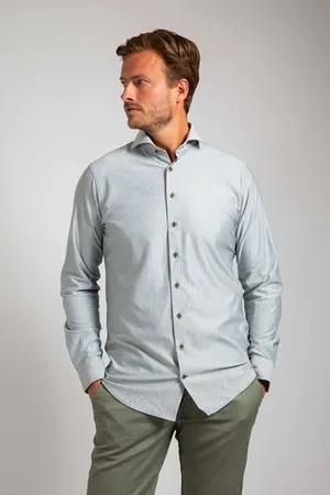 Suitable Herringbone Overhemd