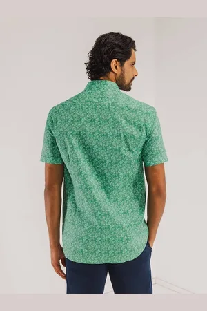 State of art Short Sleeve Overhemd Leafs