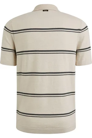Vanguard Knitted Poloshirt Streep