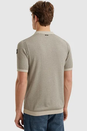 Vanguard Knitted Poloshirt Print
