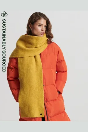 Superdry Vrouwen Luxe Sjaal Grootte: 1SIZE