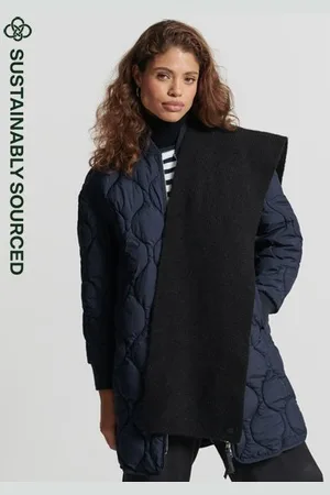 Superdry Vrouwen Luxe Sjaal Grootte: 1SIZE