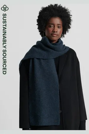 Superdry Vrouwen Luxe Sjaal Grootte: 1SIZE