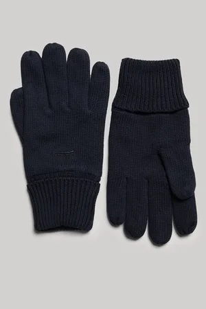 Superdry Mannen Handschoenen met Logo Grootte: 1SIZE