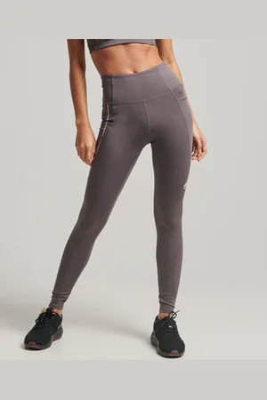 Superdry Vrouwen Sport Lange Strakke Active Mesh-legging Grootte: 40