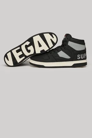 Superdry Mannen Hoge Vegan Jump Sneakers Grootte: 43