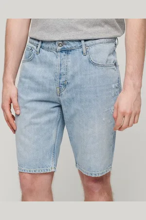 Superdry Mannen Vintage Short met Rechte Pijpen Grootte: 34