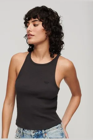 Superdry Vrouwen Essential Logo Racer Hemdtopje Grootte: 10-12