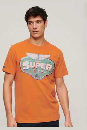 Superdry Mannen Gasoline Workwear T-shirt Grootte: S