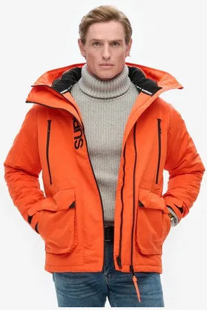 Superdry Mannen Ultimate SD Windbreaker met Capuchon en Borduursel Grootte: S