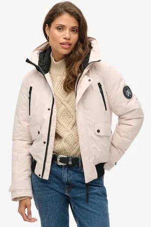 Superdry Vrouwen Gewatteerd City Bomberjack Grootte: 38