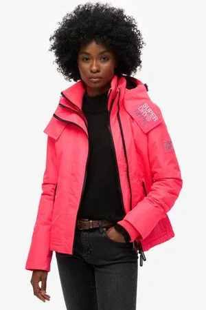 Superdry Vrouwen Mountain Windbreaker met Capuchon Grootte: 40