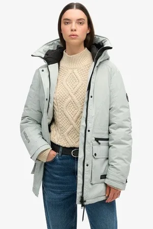 Superdry Vrouwen Gewatteerde City Parka Grootte: 38