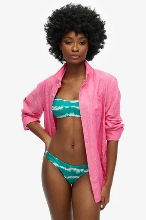 Superdry Vrouwen Gerecycled Tie-dye Bikinibroekje Grootte: 44