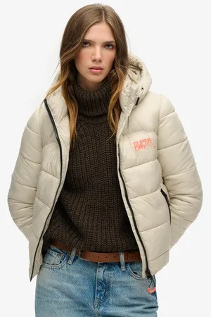 Superdry Vrouwen Sports Pufferbomberjack Grootte: 40