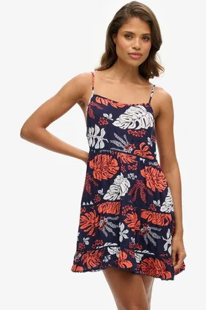 Superdry Vrouwen Mini Beach Cami-jurk Grootte: 40