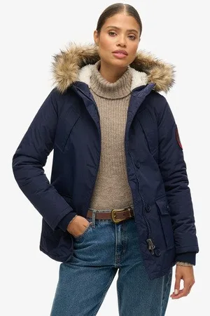 Superdry Vrouwen Everest Parka Grootte: 38