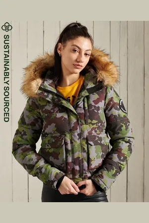 Superdry Vrouwen Everest Bomberjack Grootte: 38