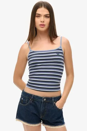 Superdry Vrouwen Denim hot Short Grootte: 34
