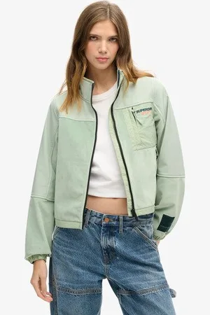Superdry Vrouwen Hybrid Trekker jas Grootte: 36