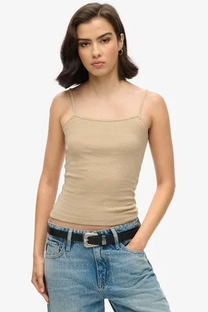 Superdry Vrouwen Fijngeribd Camitopje Grootte: 42