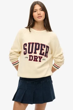 Superdry Vrouwen Geplooide Vintage Minirok van Corduroy Grootte: 38