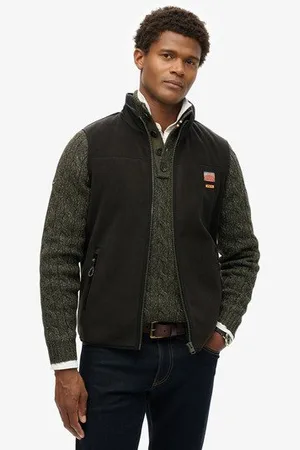 Superdry Mannen Active Bodywarmer van Fleece Grootte: Xxl