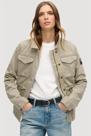 Superdry Vrouwen Military M65 Jack Grootte: 40