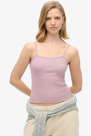 Superdry Vrouwen Fijngeribd Camitopje Grootte: 36