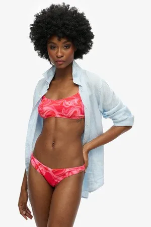 Superdry Vrouwen Bralettebikinitopje met Print Grootte: 38