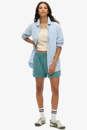 Superdry Vrouwen Vintage Wash Sweatshort Grootte: 36