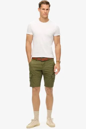 Superdry Mannen Core Cargoshort van Biologisch Katoen Grootte: 34