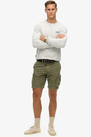 Superdry Mannen Lichte Parachute Short Grootte: 32