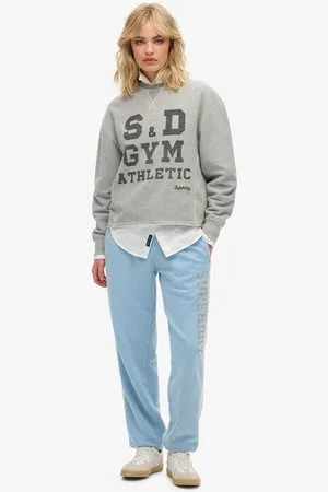 Superdry Vrouwen Athletic Essentials Vintage Side Stripe Joggingbroek Grootte: 40